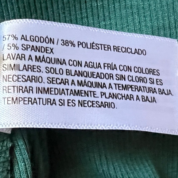 Wild Fable Green Ribbed Knit Top - Picture 5 of 6